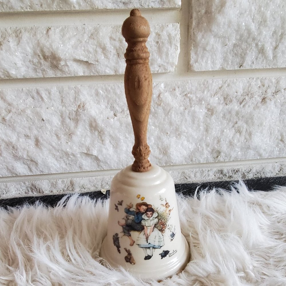 Norman Rockwell "Love's Harmony' Bell